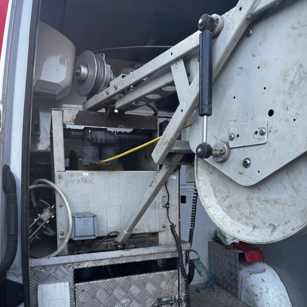 Equipment used to complete CCTV drainage surveys.