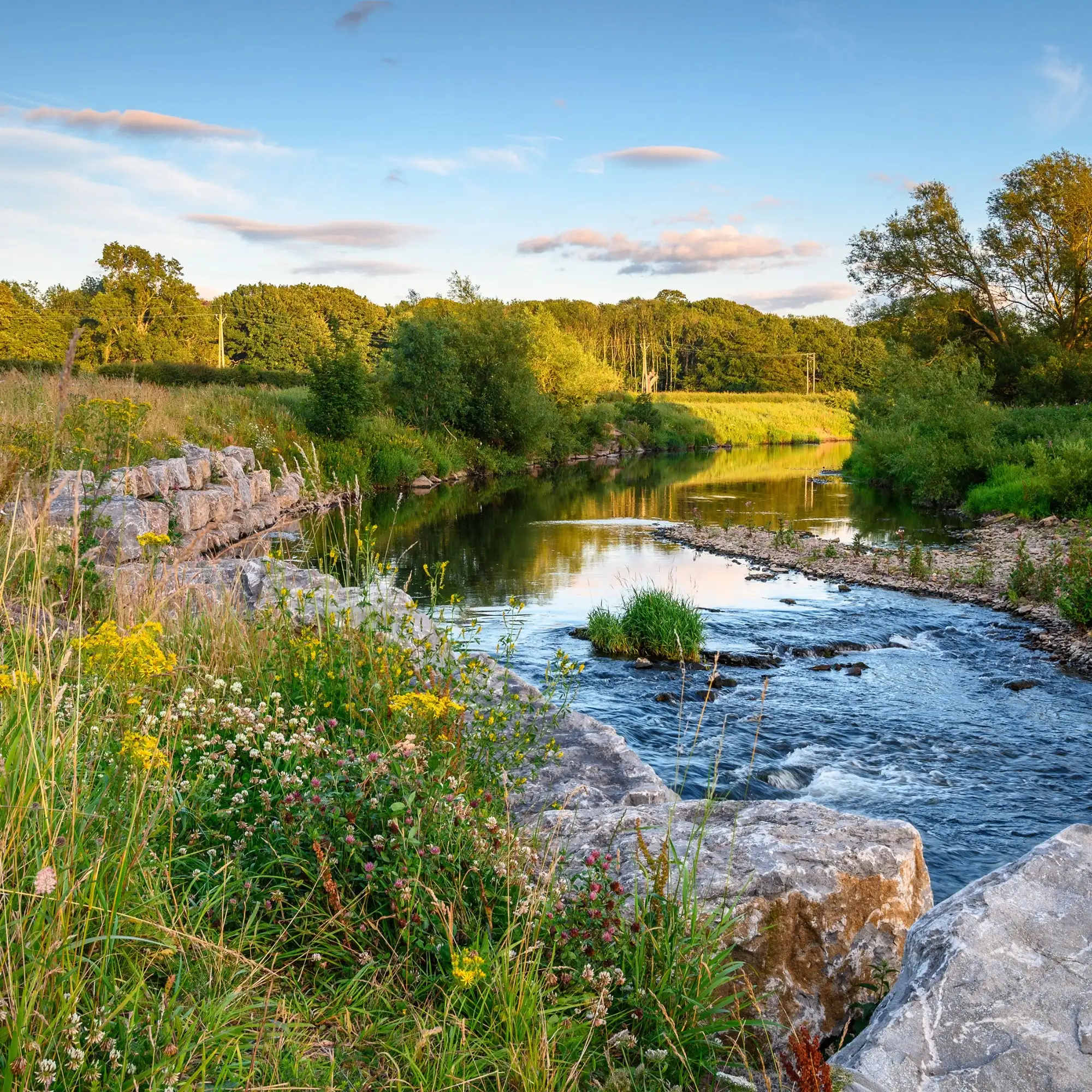 A river in the North East of England.